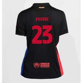 Barcelona Jules Kounde #23 Borte skjorte til dame 2024-25 Kortermet